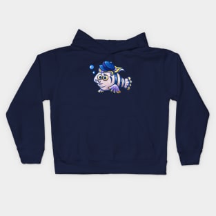 French Fish Kids Hoodie